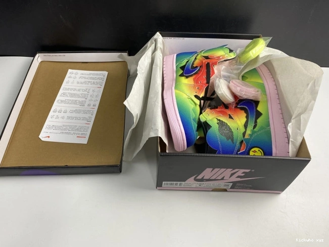 X OG HIGH 1 AIR BALVIN DC3481-900 JORDAN J 0723